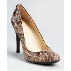 Calvin Klein Snake Print Whinnie Pumps Heels Sz 9.5
